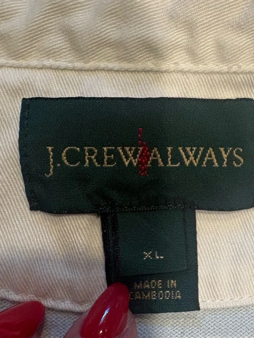 J. Crew soft cotton
